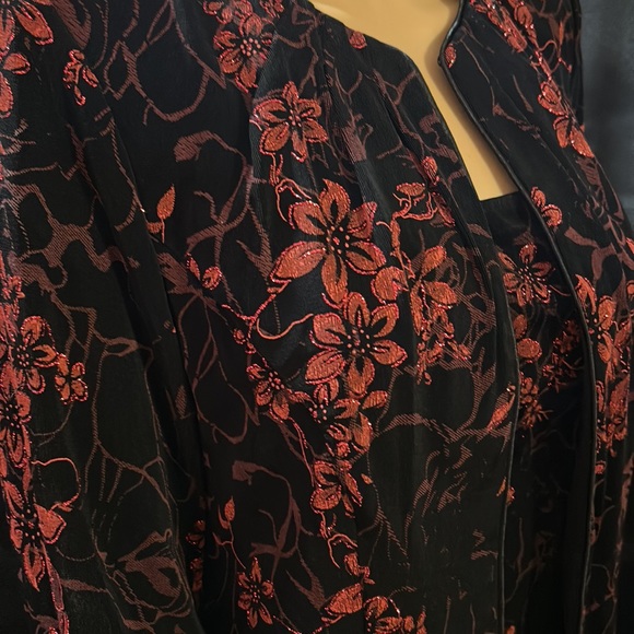 Petite ALEX Evenings jacket and tank set. Sz LP - Picture 4 of 8